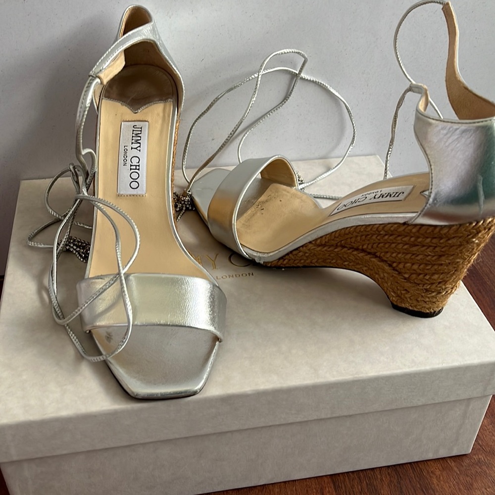Jimmy Choo wedge sandals